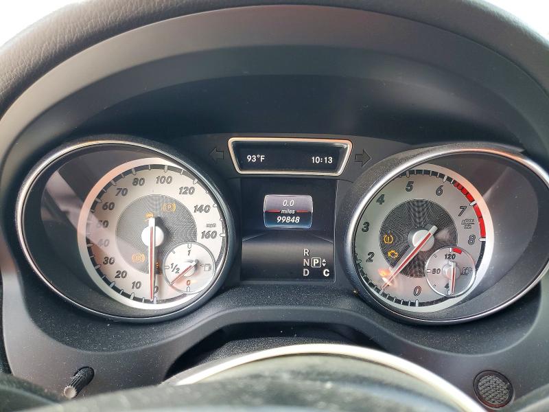 2016 Mercedes-benz Cla-klasse VIN WDDSJ4EB5GN354316 COPART salvage auction — FRONT END, TX - CERTIFICATE OF TITLE, sold $1,500 on 2026-07-24 (photo 9)