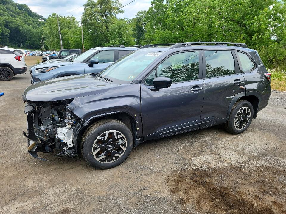 2026 Subaru Forester VIN 4S4SLDA62T3031033 COPART salvage auction — FRONT END, Nj - Cert Of Title-Salvage, sold $10,000 on 2026-07-28 (photo 1)