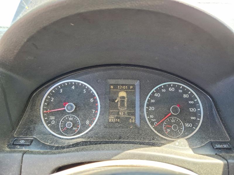 2012 Volkswagen Tiguan VIN WVGBV7AX1CW005705 COPART salvage auction — MINOR DENT/SCRATCHES, Ny - Certificate Of Title, sold $3,500 on 2026-07-09 (photo 9)