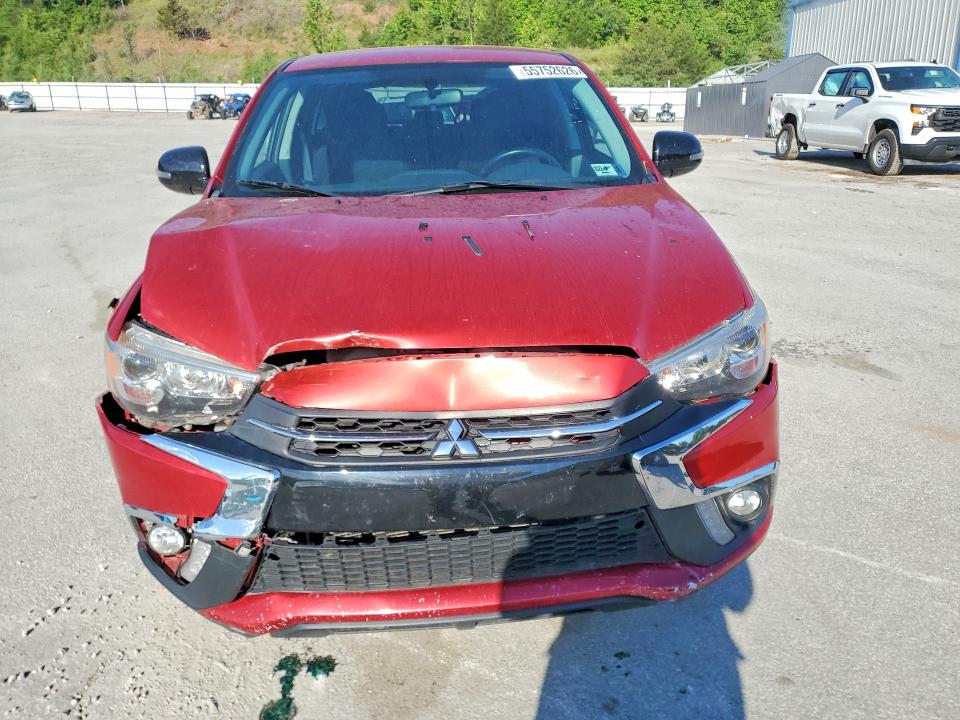 2018 Mitsubishi VIN JA4AP3AU9JZ026879 COPART salvage auction — FRONT END, Wv - Salvage Certificate, sold $2,200 on 2026-07-30 (photo 5)