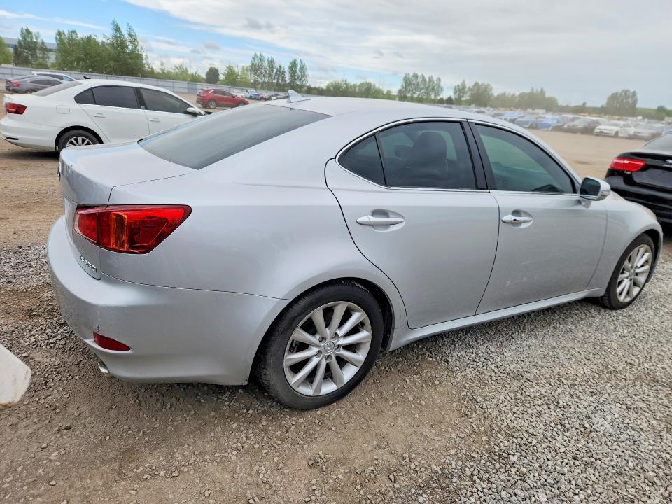 2009 Lexus Is 250 VIN JTHBK262X95092336 COPART salvage auction — REAR END, On - Permit No Brand - Unfit, sold $3,900 on 2026-07-07 (photo 3)