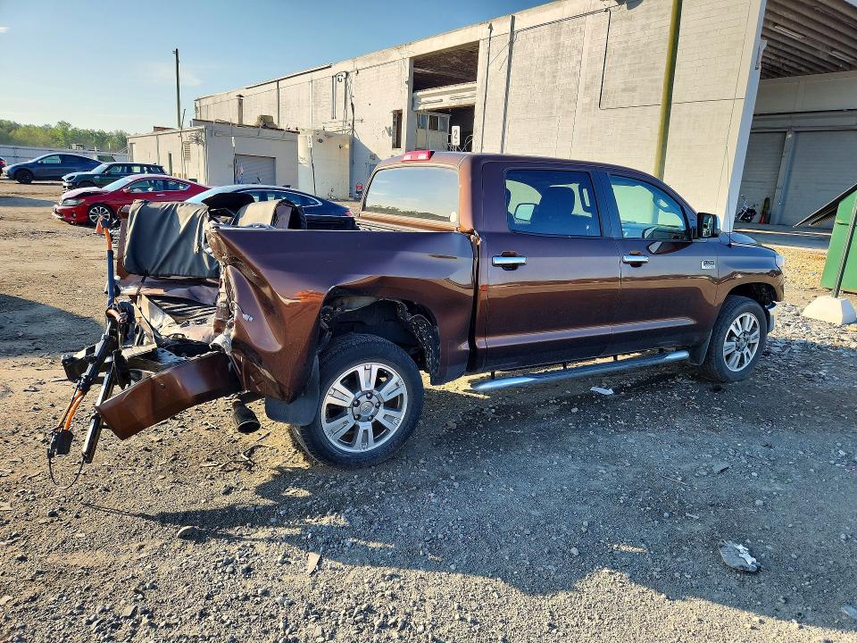 2017 Toyota Tundra VIN 5TFAY5F1XHX600778 COPART salvage auction — REAR END, Va - Cert Of Title - Salvage, sold $13,800 on 2026-07-22 (photo 3)