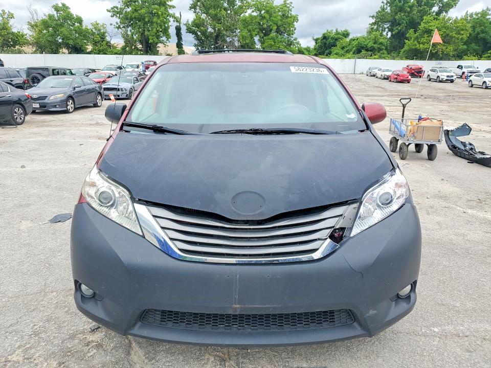 2011 Toyota Sienna VIN 5TDYK3DC4BS043016 COPART salvage auction — FRONT END, MO - SALVAGE CERTIFICATE OF TITLE, sold $150 on 2026-07-28 (photo 5)