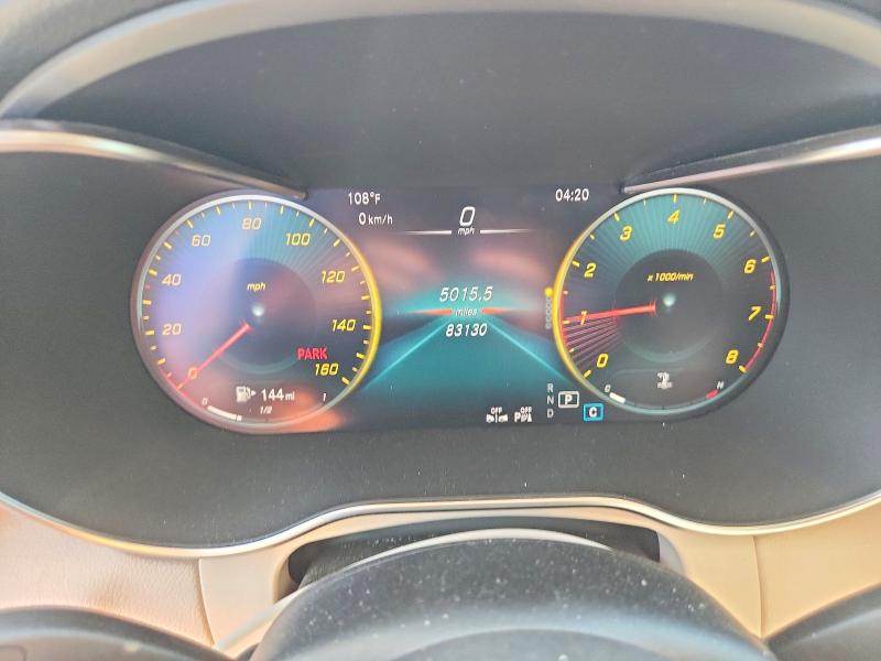 2020 Mercedes-benz VIN WDC0G8EB9LF750934 COPART salvage auction — FRONT END, Ca - Salvage Certificate, sold $9,500 on 2026-08-14 (photo 9)