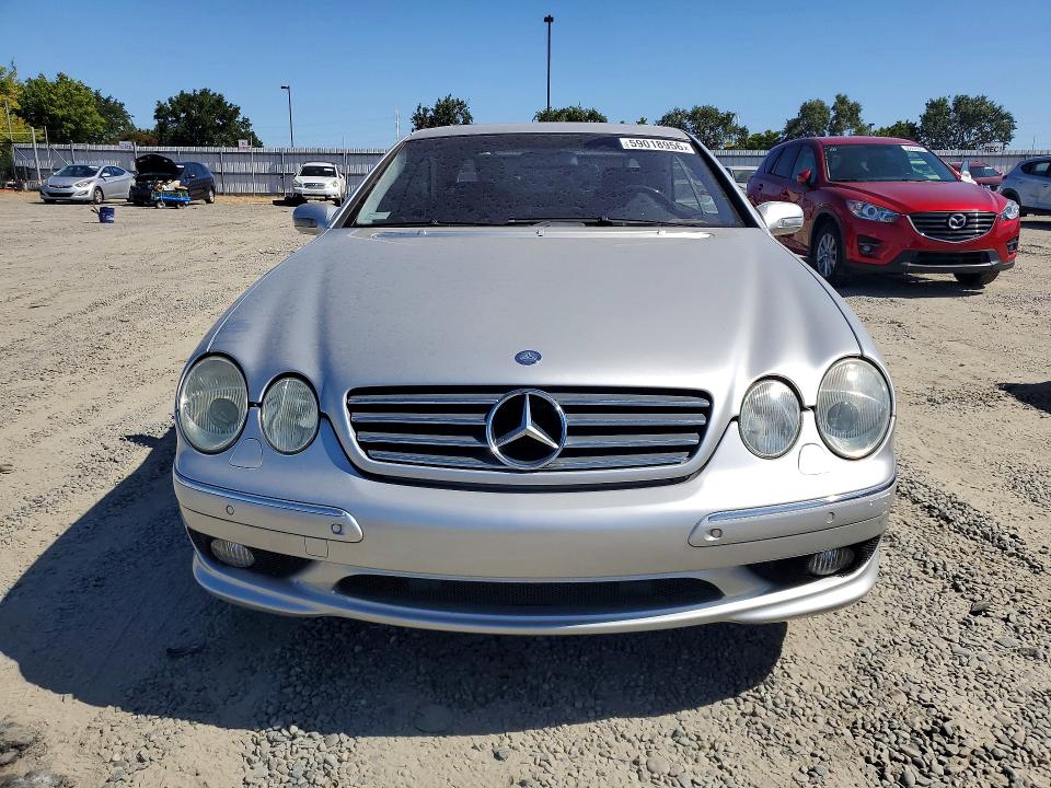 2002 Mercedes-benz Cl-class VIN WDBPJ78J82A026794 COPART salvage auction — NORMAL WEAR, Ca - Dis/Dlr/Exp Only Clean Title (P), sold $2,900 on 2026-07-09 (photo 5)