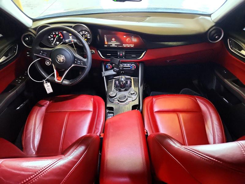2019 Alfa romeo Giulia VIN ZARFAMAN9K7620015 COPART salvage auction — FRONT END, Fl - Cert Of Title Slvg Rebuildable, sold $7,200 on 2026-08-26 (photo 8)