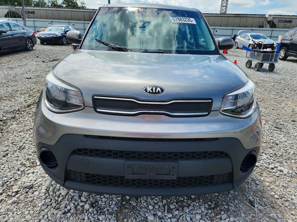 2017 Kia Soul VIN KNDJN2A26H7481618 COPART salvage auction — VANDALISM, Oh - Cert Of Title-Salvage, sold $1,450 on 2026-07-17 (photo 5)