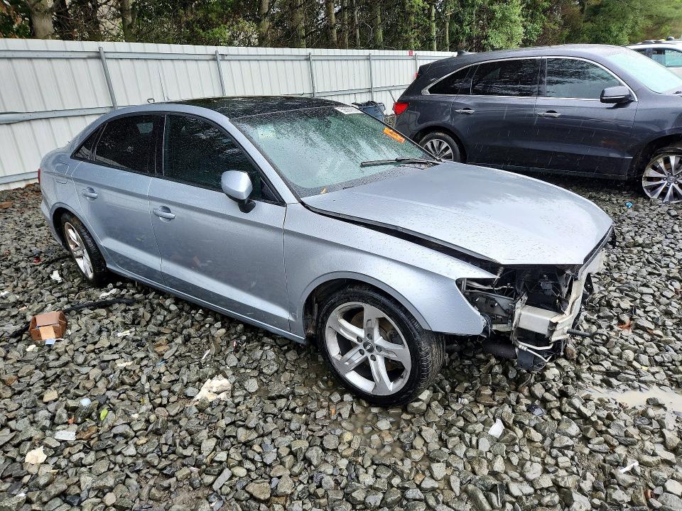 2017 Audi VIN WAUB8GFF3H1042073 COPART salvage auction — FRONT END, Nj - Cert Of Title-Salvage, sold $400 on 2026-07-27 (photo 4)