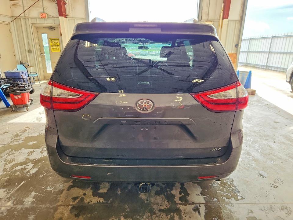 2017 Toyota Sienna VIN 5TDYZ3DC7HS872442 COPART salvage auction — HAIL, Salvage Title, sold $15,700 on 2026-07-14 (photo 6)