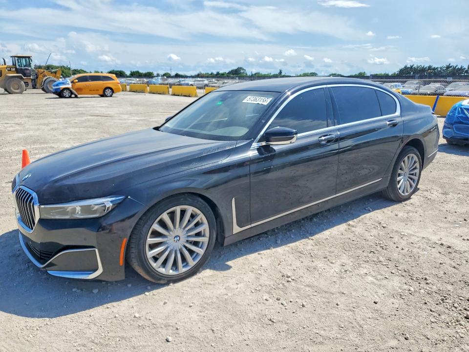 2020 BMW 7 series VIN WBA7T2C02LCD20002 — COPART salvage auction photo