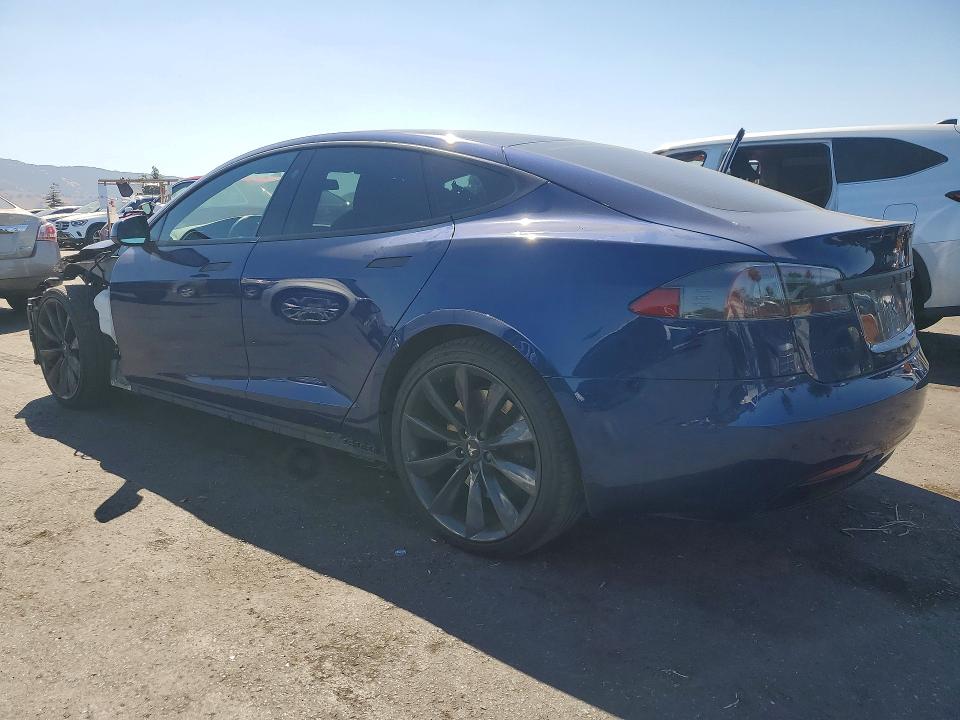 2017 Tesla VIN 5YJSA1E17HF217247 COPART salvage auction — FRONT END, Ca - Salvage Certificate, sold $2,600 on 2026-07-28 (photo 2)