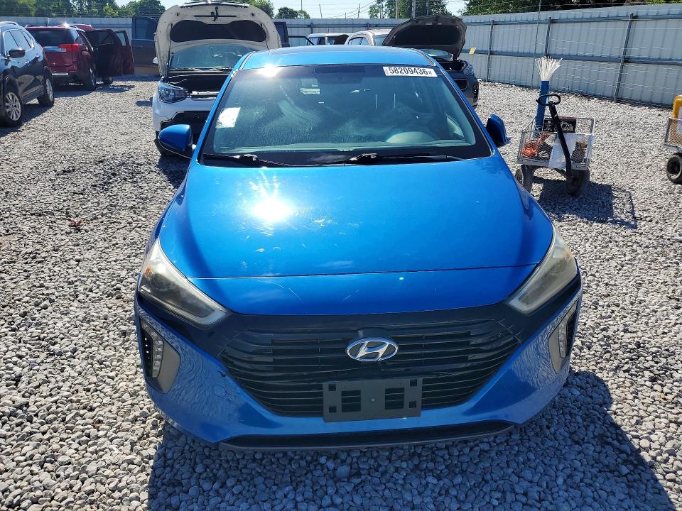 2018 Hyundai Ioniq VIN KMHC85LC1JU063770 COPART salvage auction — REAR END, Wv - Certificate Of Title, sold $3,500 on 2026-07-24 (photo 5)