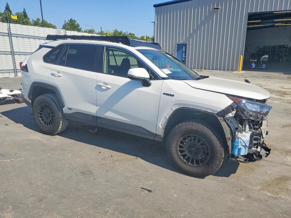 2020 Toyota Rav 4 VIN JTMM6RFV0LD002223 COPART salvage auction — FRONT END, Ca - Salvage Certificate, sold $2,500 on 2026-07-21 (photo 4)
