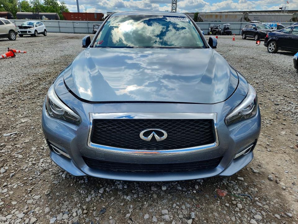 2017 Infiniti Q50 VIN JN1EV7AP9HM742643 COPART salvage auction — MINOR DENT/SCRATCHES, Oh - Cert Of Title-Rebuilt Salvage, sold $1,450 on 2026-07-14 (photo 5)
