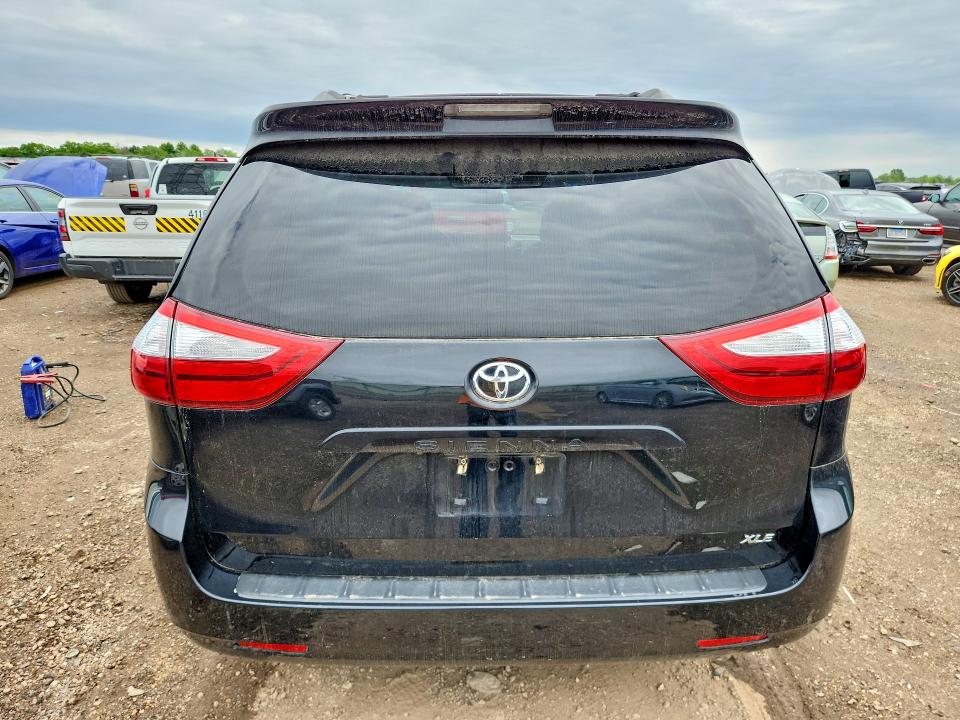 2017 Toyota Sienna VIN 5TDYZ3DC2HS822984 COPART salvage auction — FRONT END, Il - Salvage Certificate, sold $8,400 on 2026-07-21 (photo 6)