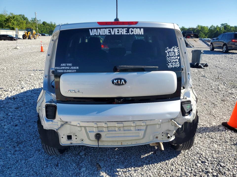 2019 Kia Soul VIN KNDJN2A28K7680600 COPART salvage auction — REAR END, Oh - Cert Of Title-Salvage, sold $2,700 on 2026-07-10 (photo 6)