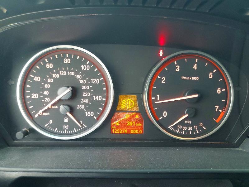 2008 BMW 5er VIN WBANW13538CZ73589 COPART salvage auction — FRONT END, Tx - Certificate Of Title, sold $675 on 2026-07-28 (photo 9)