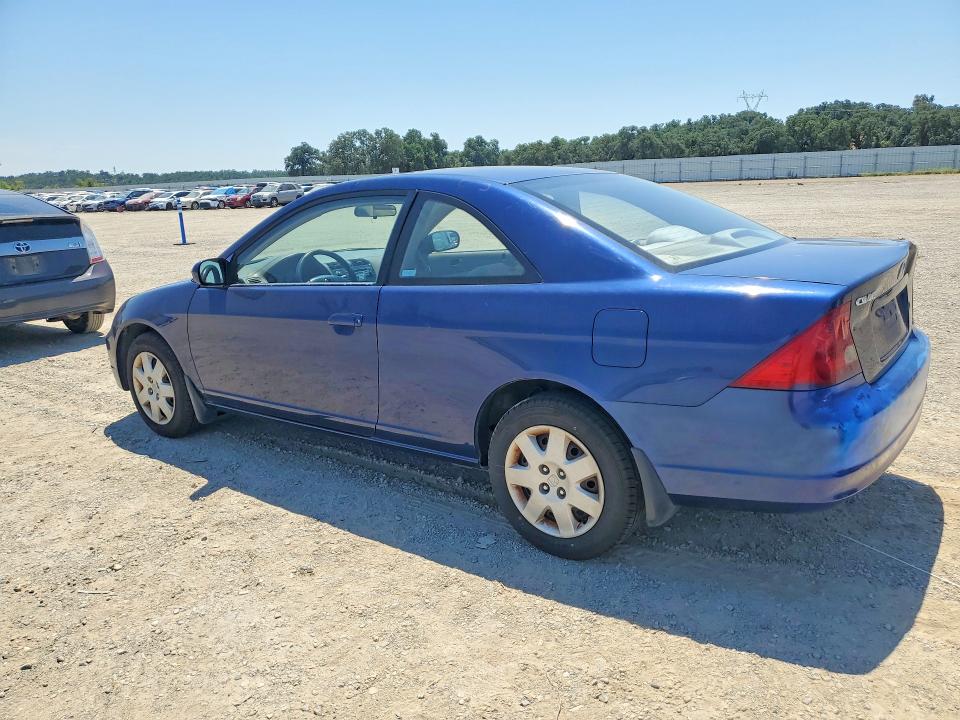 2001 Honda Civic VIN 1HGEM21931L071651 COPART salvage auction — REAR END, Ca - Dis/Dlr/Exp Only Clean Title, sold $375 on 2026-07-10 (photo 2)