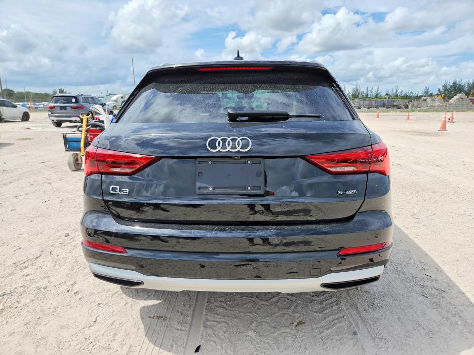 2022 Audi Q3 VIN WA1BUCF33N1102906 COPART salvage auction — FRONT END, Fl - Cert Of Title Slvg Rebuildable, sold $11,700 on 2026-07-14 (photo 6)