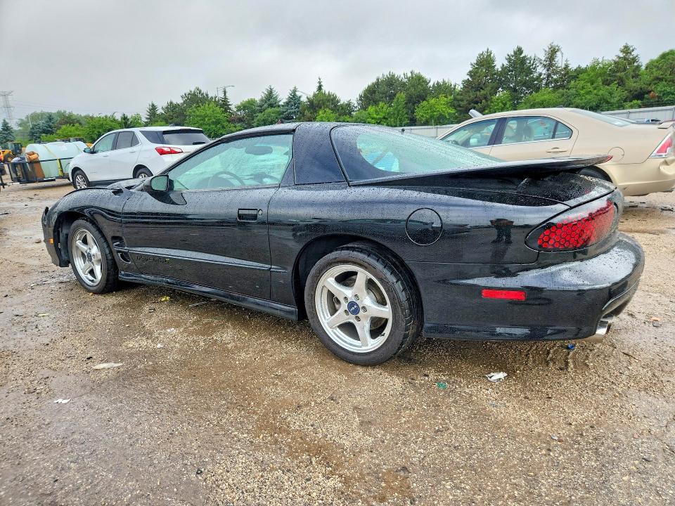2000 Pontiac Firebird VIN 2G2FV22G1Y2165930 COPART salvage auction — FRONT END, Il - Salvage Certificate, sold $8,800 on 2026-07-14 (photo 2)