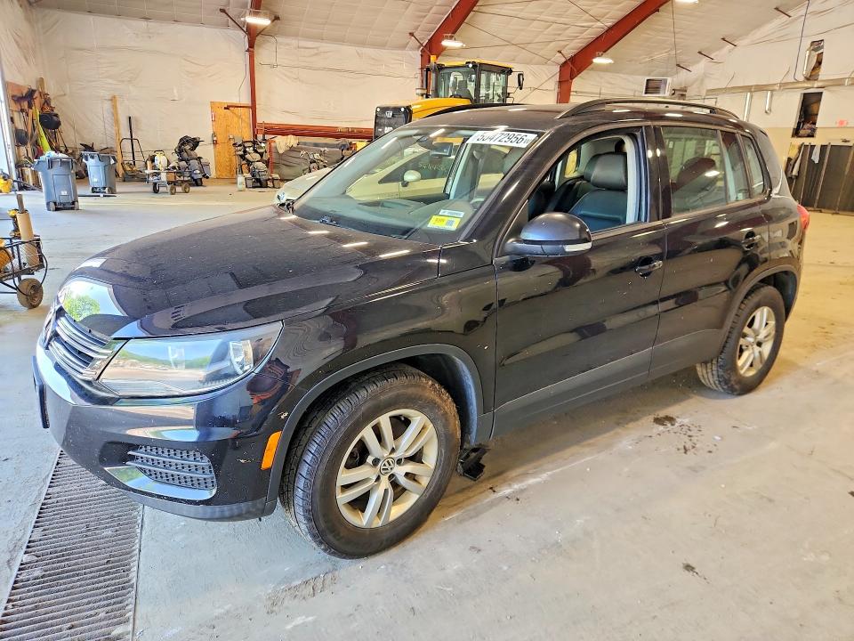 2017 Volkswagen Tiguan VIN WVGBV7AX3HK000505 COPART salvage auction — MECHANICAL, Vt - Certificate Of Title, sold $2,150 on 2026-07-20 (photo 1)