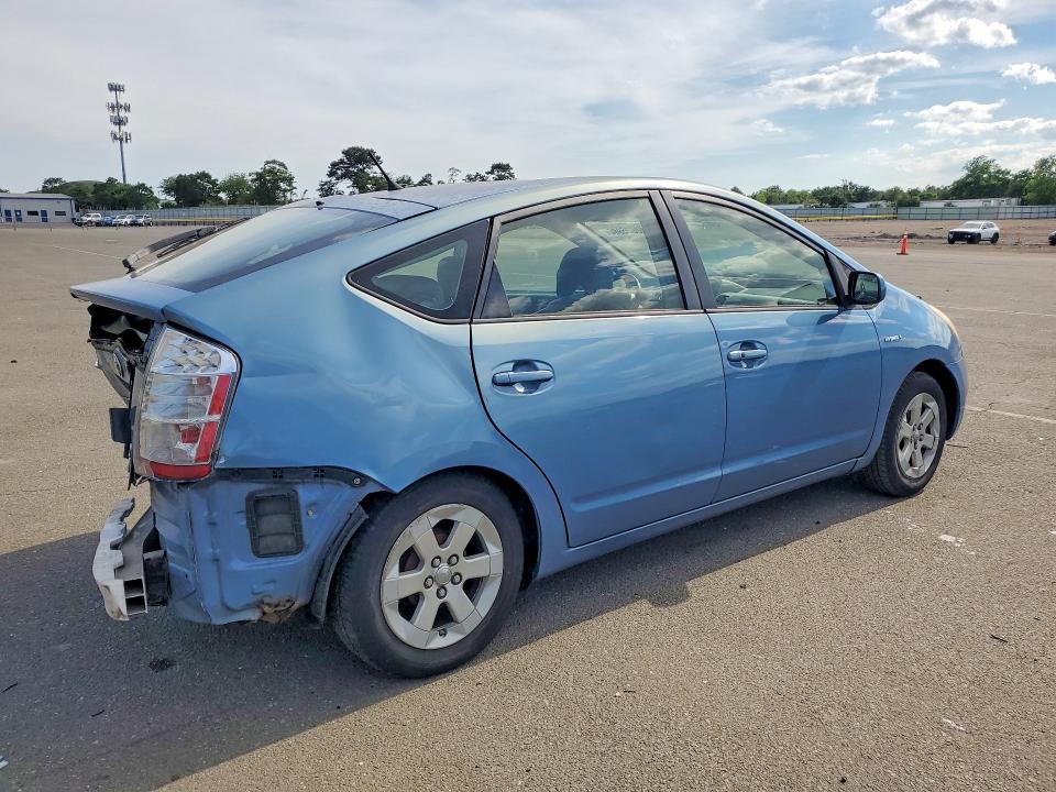 2007 Toyota Prius VIN JTDKB20U277658115 COPART salvage auction — REAR END, NY - MV-907A SALVAGE CERTIFICATE, sold $375 on 2026-07-15 (photo 3)