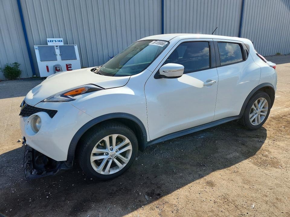 2015 Nissan Juke VIN JN8AF5MR3FT503848 COPART salvage auction — FRONT END, Fl - Cert Of Title Slvg Rebuildable, sold $300 on 2026-07-13 (photo 1)