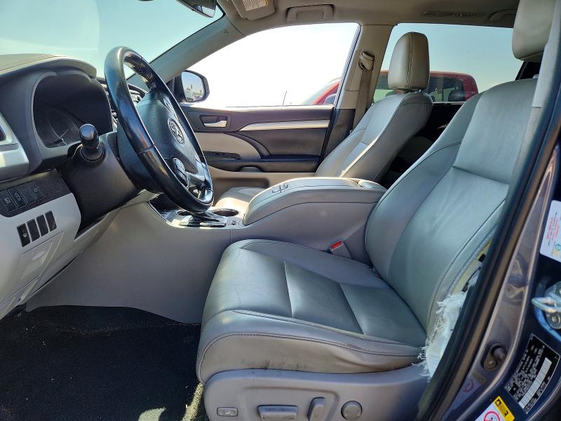 2019 Toyota Highlander VIN 5TDKZRFH4KS323127 COPART salvage auction — SIDE, CA - SALVAGE CERTIFICATE, sold $8,100 on 2026-07-31 (photo 7)