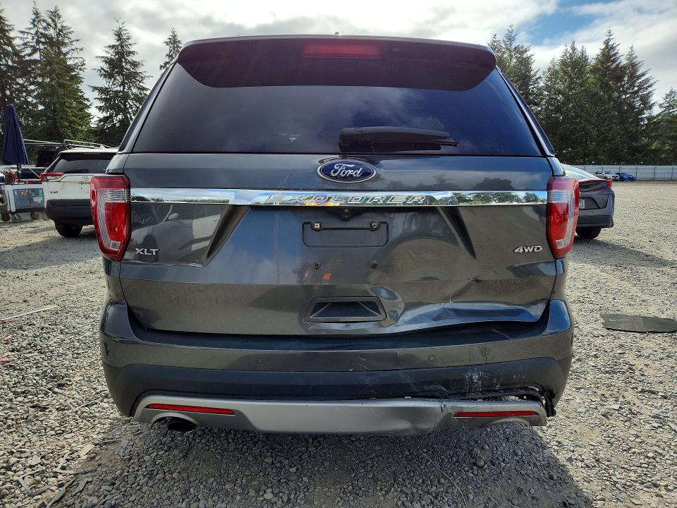 2017 Ford Explorer VIN 1FM5K8D82HGE00462 COPART salvage auction — REAR END, Wa - Bill Of Sale, sold $2,150 on 2026-07-02 (photo 6)