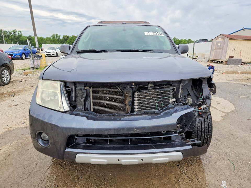 2010 Nissan Pathfinder VIN 5N1AR1NB3AC628589 COPART salvage auction — FRONT END, Ky - Cert Of Title-Salvage, sold $475 on 2026-07-02 (photo 5)