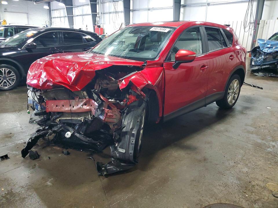2015 Mazda Cx-5 VIN JM3KE4DY2F0550351 COPART salvage auction — FRONT END, Mn - Cert Of Title-Salvage, sold $950 on 2026-07-16 (photo 1)