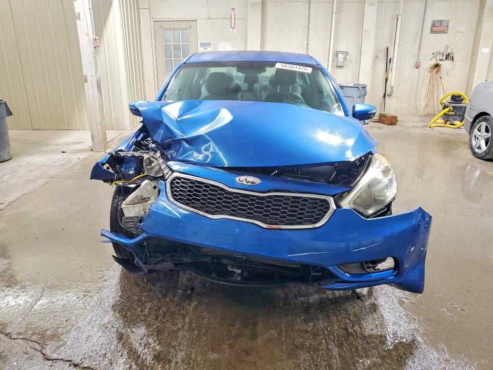 2015 Kia Forte VIN KNAFX4A80F5267584 COPART salvage auction — FRONT END, Tn - Salvage Certificate, sold $625 on 2026-07-21 (photo 5)