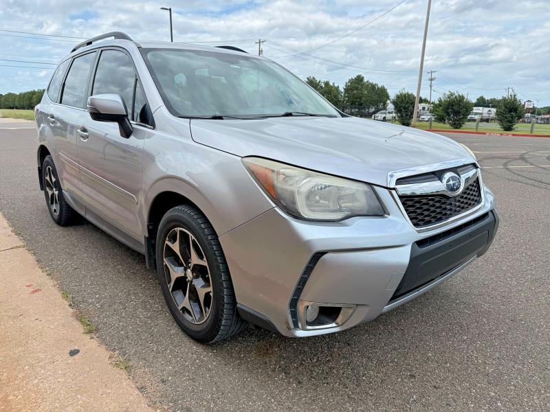 2014 Subaru Forester VIN JF2SJGPC9EH473176 COPART salvage auction — MINOR DENT/SCRATCHES, Ok - Certificate Of Title (P), sold $1,050 on 2026-07-02 (photo 1)