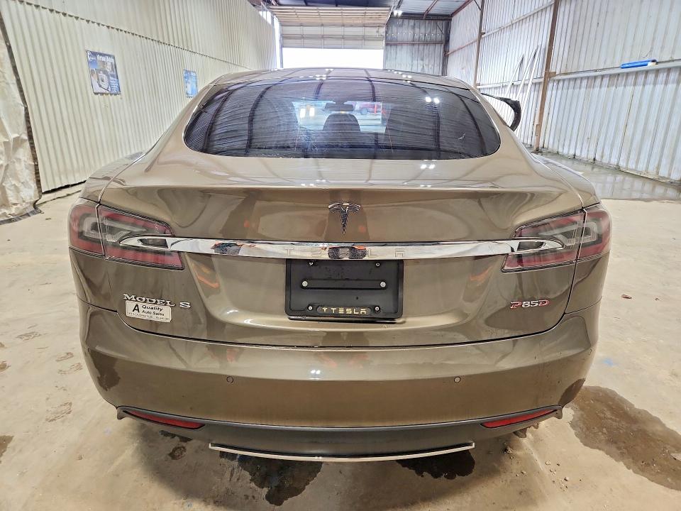 2015 Tesla Model s VIN 5YJSA1H49FF095882 COPART salvage auction — SIDE, La - Certificate Of Title, sold $8,200 on 2026-07-07 (photo 6)