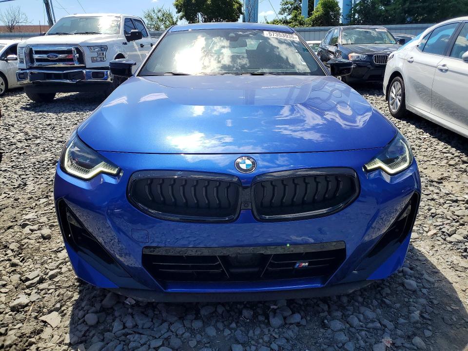 2025 BMW M2 VIN 3MW43CM07S8F54887 COPART salvage auction — REAR END, Tn - Salvage Certificate, sold $17,900 on 2026-07-22 (photo 5)