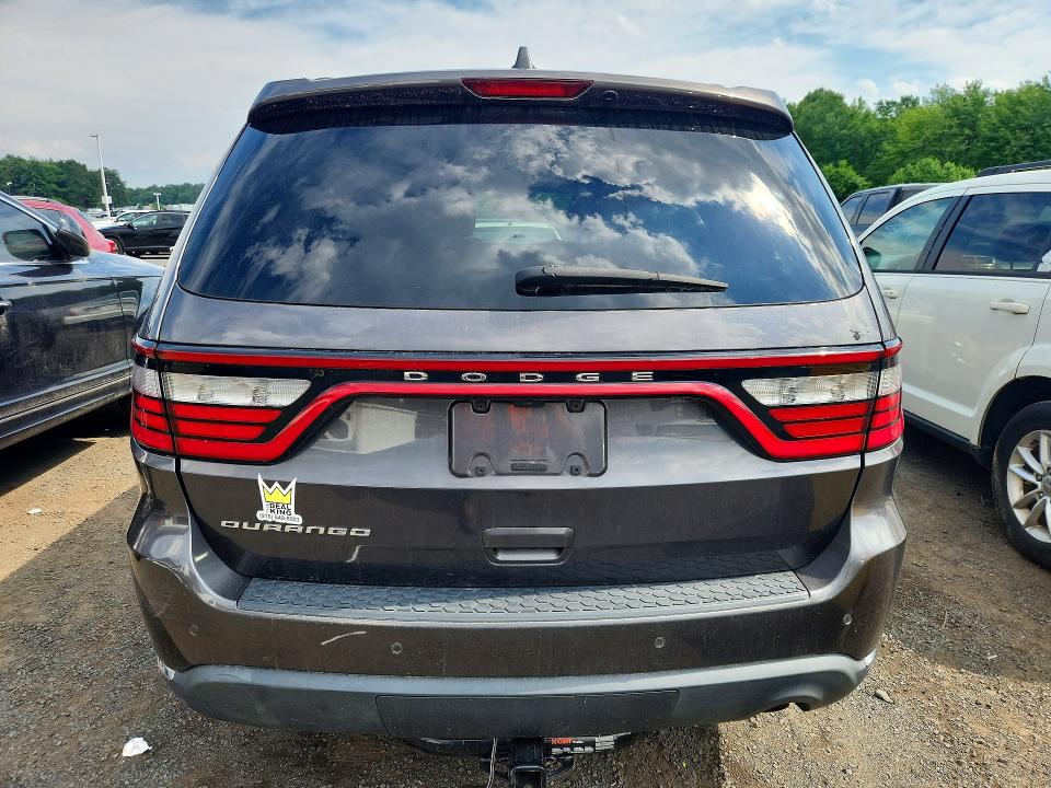 2018 Dodge Durango VIN 1C4RDHAG3JC384880 COPART salvage auction — MINOR DENT/SCRATCHES, Wv - Certificate Of Title, sold $5,500 on 2026-07-10 (photo 6)