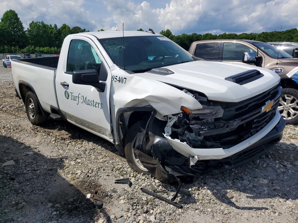 2025 Chevrolet Silverado VIN 1GC0ALE79SF195407 COPART salvage auction — FRONT END, Sc - Cert Of Title-Salvage, sold $7,200 on 2026-07-29 (photo 4)