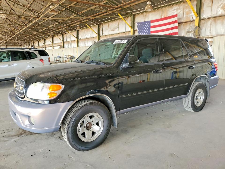 2002 Toyota Sequoia VIN 5TDZT34A82S119045 COPART salvage auction — MINOR DENT/SCRATCHES, Az - Certificate Of Title (P), sold $1,500 on 2026-07-22 (photo 1)