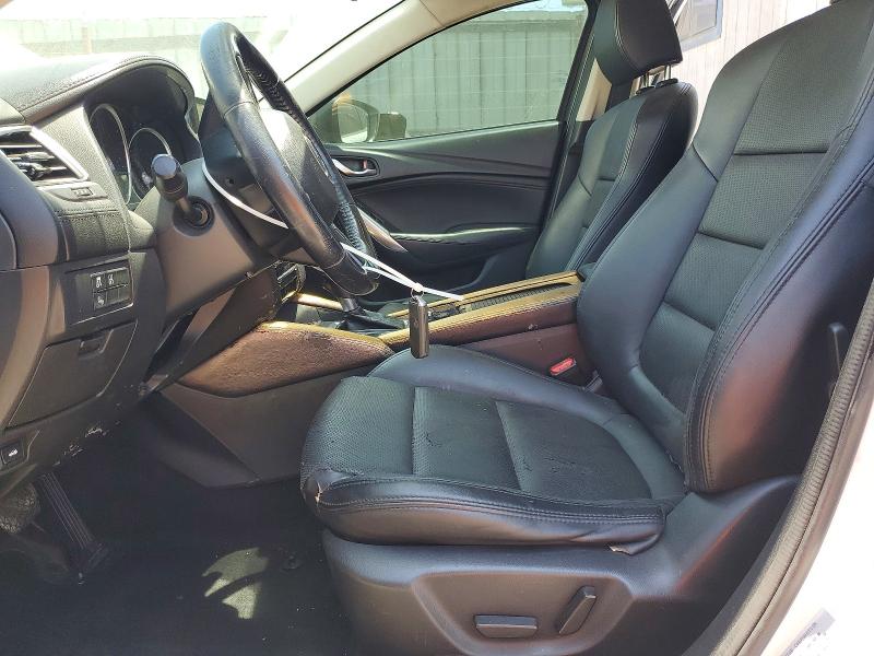 2016 Mazda 6 VIN JM1GJ1V5XG1443606 COPART salvage auction — FRONT END, Ca - Salvage Certificate, sold $1,350 on 2026-07-20 (photo 7)