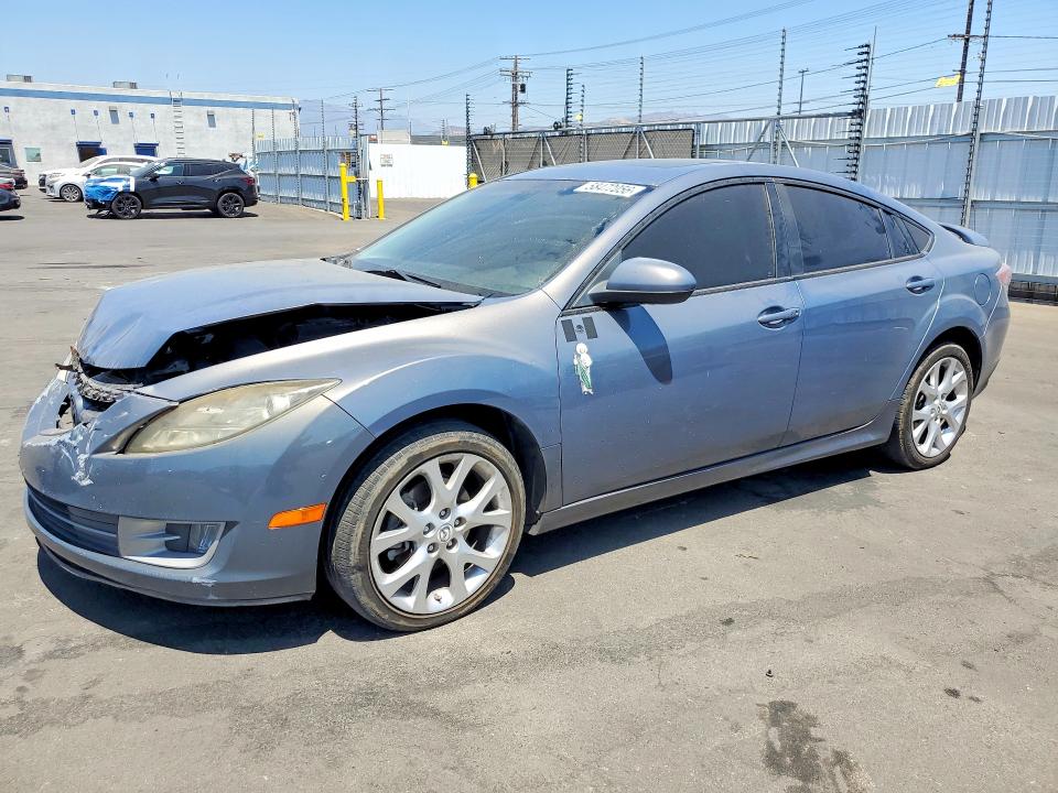 2009 Mazda 6 VIN 1YVHP82BX95M21228 COPART salvage auction — FRONT END, Ca - Salvage Certificate, sold $225 on 2026-07-08 (photo 1)