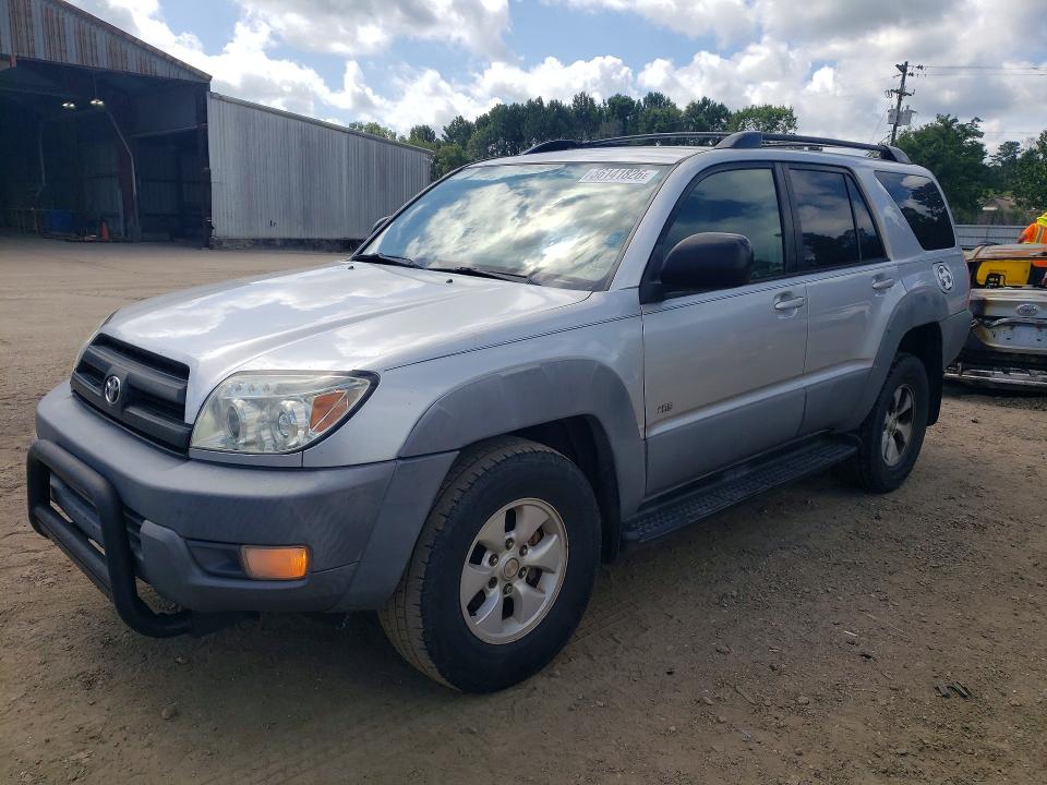 2003 Toyota 4runner VIN JTEZU14R330002478 COPART salvage auction — MINOR DENT/SCRATCHES, La - Cert Of Title-Salvage, sold $2,400 on 2026-07-07 (photo 1)