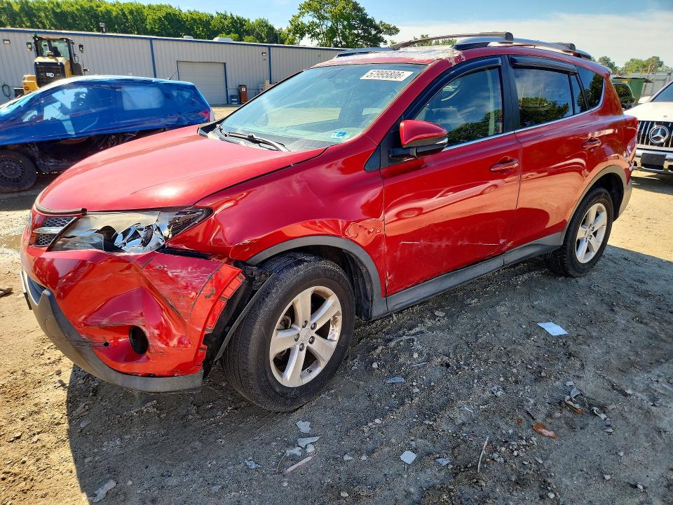 2013 Toyota Rav 4 VIN JTMWFREV4DD006884 COPART salvage auction — FRONT END, Va - Cert Of Title - Salvage, sold $2,150 on 2026-07-28 (photo 1)
