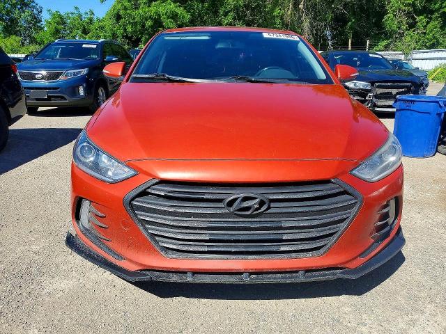2018 Hyundai Elantra VIN KMHD84LF0JU579773 COPART salvage auction — FRONT END, ON - PERMIT NO BRAND - UNFIT, sold $2,550 on 2026-07-07 (photo 5)