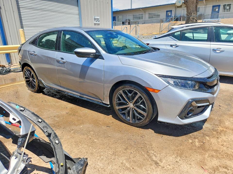 2021 Honda Civic VIN SHHFK7H45MU426034 COPART salvage auction — REAR END, Fl - Certificate Of Title, sold $10,200 on 2026-07-06 (photo 4)