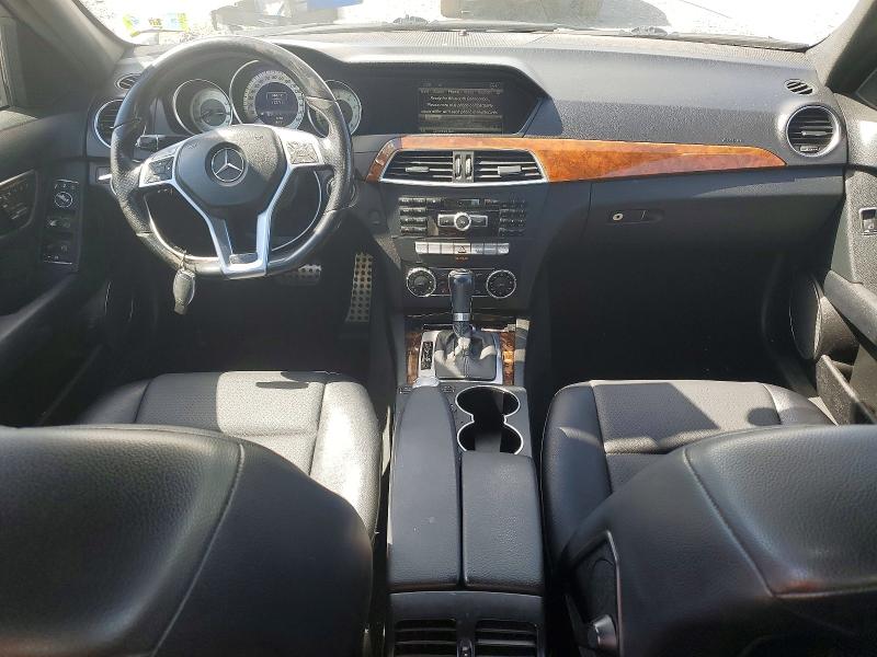2013 Mercedes-benz C-klasse VIN WDDGF8ABXDR241535 COPART salvage auction — SIDE, Nj - Cert Of Title-Salvage, sold $925 on 2026-07-31 (photo 8)