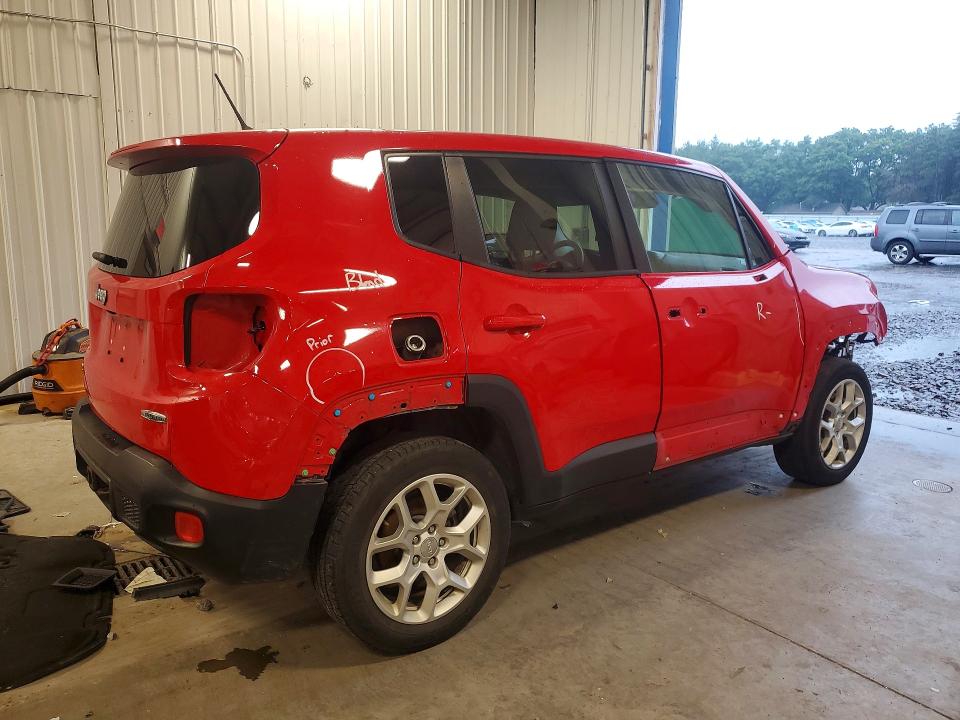 2016 Jeep Renegade VIN ZACCJBBT8GPE25726 COPART salvage auction — FRONT END, Mn - Cert Of Title-Prior Salvage, sold $1,150 on 2026-07-02 (photo 3)