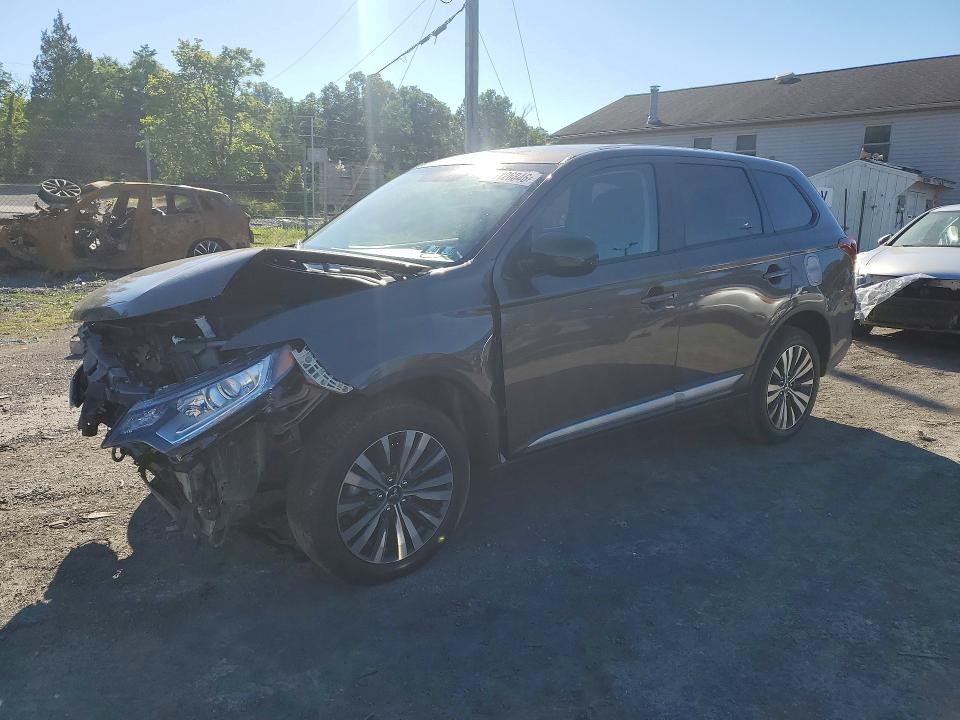 2020 Mitsubishi Outlander VIN JA4AZ3A31LZ007070 COPART salvage auction — FRONT END, PA - CERTIFICATE OF SALVAGE, sold $4,150 on 2026-07-16 (photo 1)