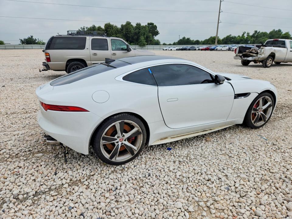 2016 Jaguar F-type VIN SAJWJ6DL5GMK34377 COPART salvage auction — WATER/FLOOD, Tx - Salvage Title-Flood Damage, sold $5,800 on 2026-07-23 (photo 3)