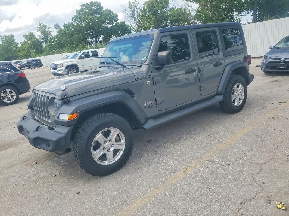 2020 Jeep Wrangler unlimited VIN 1C4HJXDGXLW235796 COPART salvage auction — MINOR DENT/SCRATCHES, MO - CERTIFICATE OF TITLE, sold $17,100 on 2026-07-16 (photo 1)