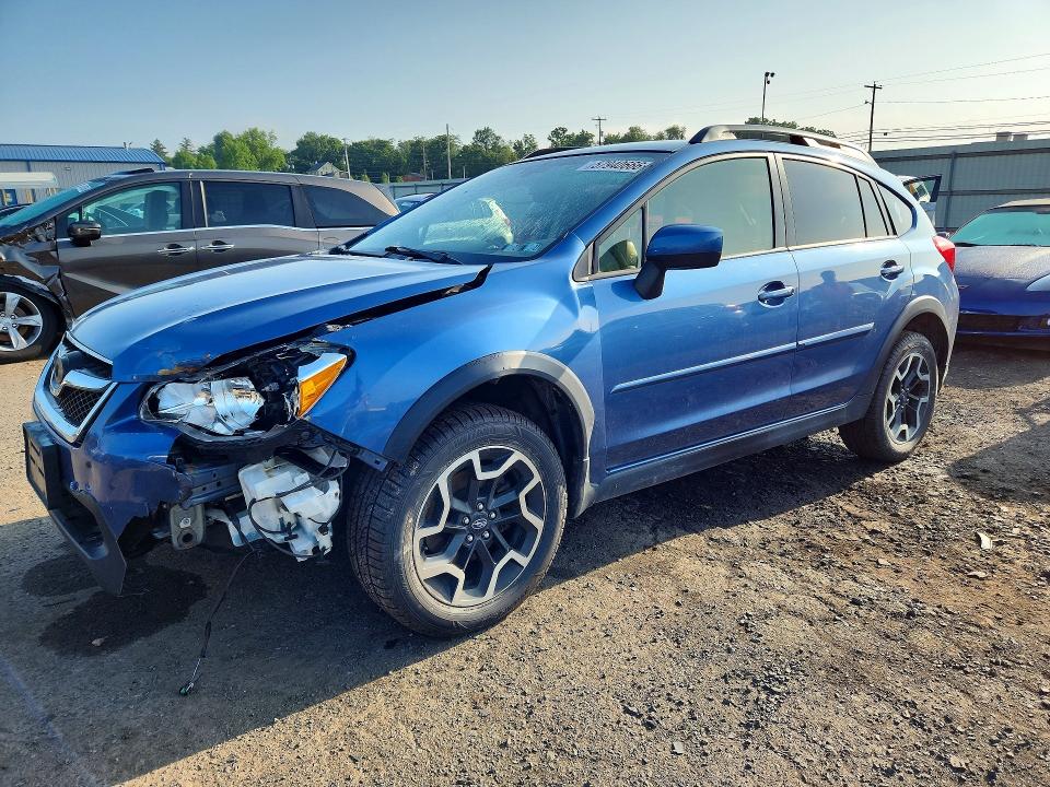 2016 Subaru Xv VIN JF2GPADC5G8257902 COPART salvage auction — FRONT END, Pa - Certificate Of Salvage, sold $1,100 on 2026-07-10 (photo 1)